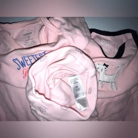 # 4 LOT Baby  girl clothes MIX  Bundle Of 11 Vary Brands Please See Pictures - Picture 12 of 13